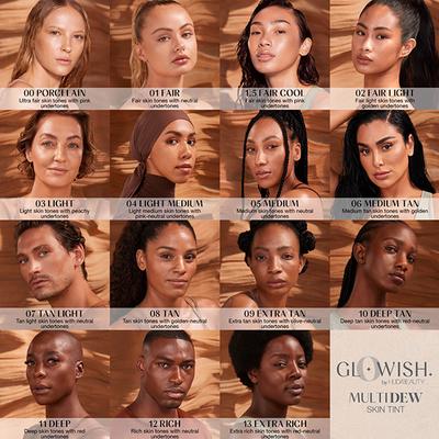 Huda Beauty Glowish Multidew Vegan Skin Tint Foundation 1.5 Fair Cool 40 ml - Foundation