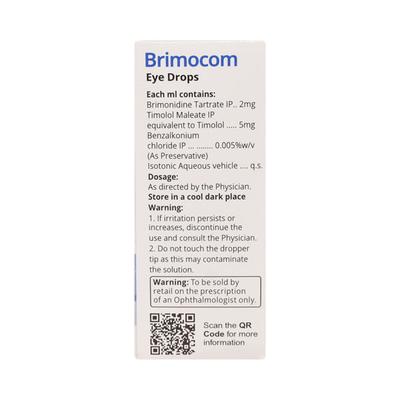 Brimocom Eye Drops 5ml - Glaucoma-Ant