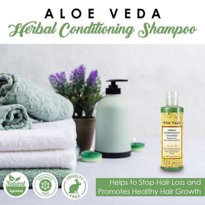 Aloe Veda Herbal Conditioning Shampoo 200 ml - Shampoos