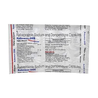 Rabemac DSR Capsule 10'S - Ulcer/Reflux/Flatulence-Aaa