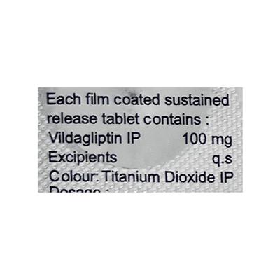 VILDUS SR 100 Tablet 10's - Diabetes-Ant