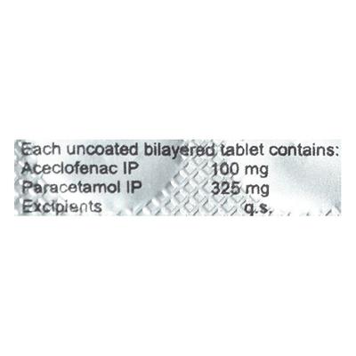 Zynac P Tablet 10'S - Pain relief-Nsa