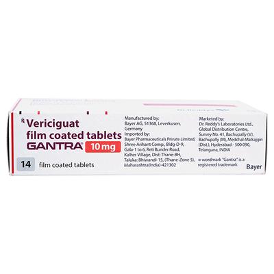 GANTRA 10mg Tablet 14's - Heart Failure-Car