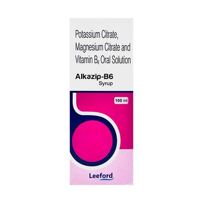 ALKAZIP B6 Syrup 100ml - Kidney Disease/Stones-Oth