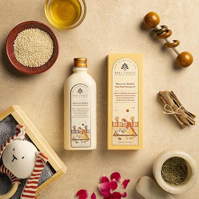 Baby Forest Maasoom Maalish Baby Body Massage oil 200 ml - Creams, Lotions & Oils