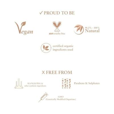 Just Herbs Hydrating Skin Tint Medium Coverage SPF 15+ Brahmi - Lotus, I Ivory 40ml - Foundation