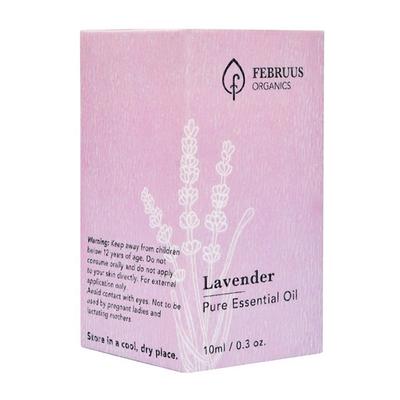 Februus Organics Pure Essential Oil - Lavender 10 ml - Essential Oils
