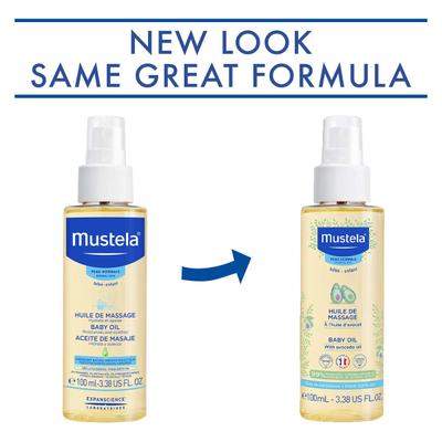 Mustela Baby Massage Oil 100 ml - Creams, Lotions & Oils