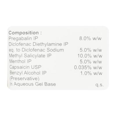 PRIXAIN Gel 30gm - Pain relief-Nsa