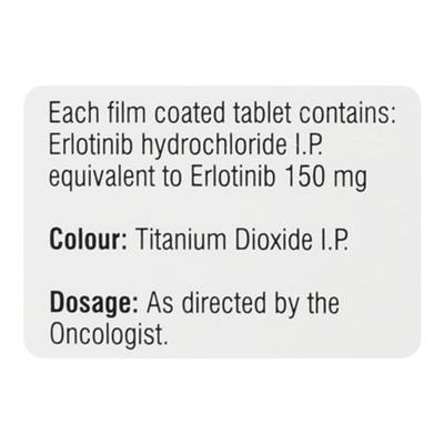 Erlonat 150mg Tablet 30'S - Cancer Oncology-Tar