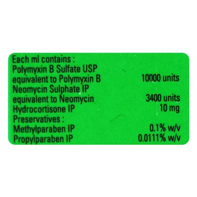 Neosporin H Ear Drops 5ml - Ear Conditions-EAA