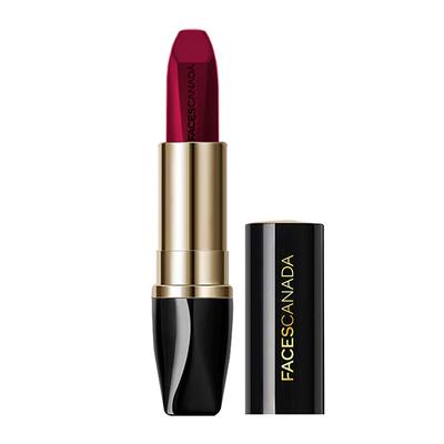 Faces Canada Matte Addiction Lipstick Luxurious Comfort with Mulberry Oil & Shea Butter Hd Finish Obsessive Red 07 3.7gm - Lipsticks