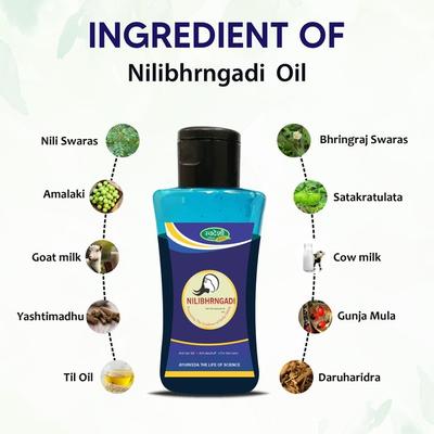 Swadeshi Nilibhrngadi Oil 100 ml - Personal Care (Ayush)