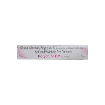 POLYCHLOR DM Eye Ointment 5gm - Eye Infections-Eaa