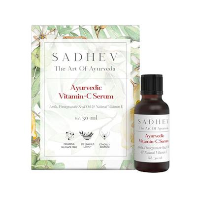Sadhev - Ayurvedic Vitamin C Serum 30 ml - Face Sunscreen