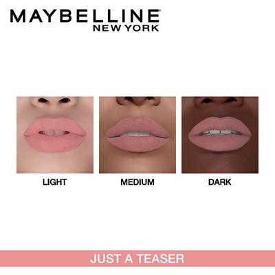 Maybelline New York Color Sensational The Creamy Mattes Lipstick - Just A Teaser 1's - Lipsticks