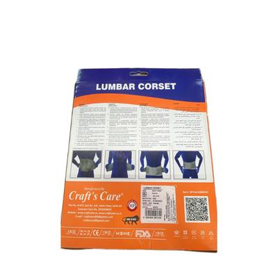 Craft's Care Lumbar Corset Support (B 514) (M) 1's - Abdomen/Neck/Arm/Elbow Supports
