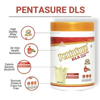 PentaSure DLS Dialysis Care Powder - Vanilla Flavour 400 g - Vital Health
