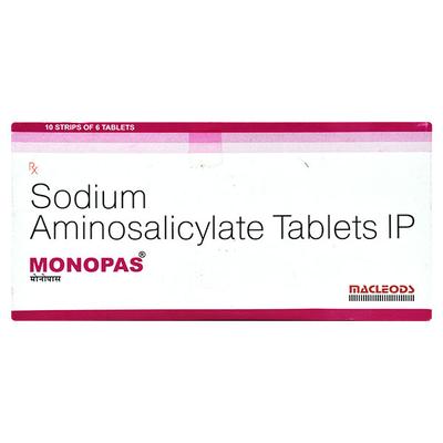 Monopas 1000mg Tablet 6'S - Tuberculosis (Tb)-Ant