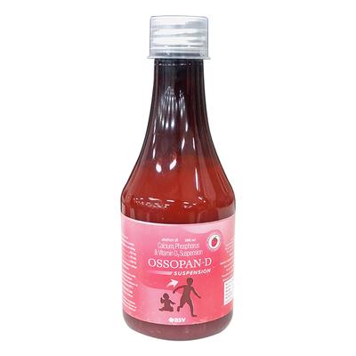 OSSOPAN D STRAWBERRY FLAVOUR Suspension 200ml - Supplements-Cal