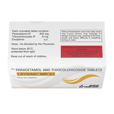 Xykaa MR 8mg Tablet 10'S - Pain relief-Ano