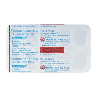 Strone 200mg Capsule 10'S - Hormonal Therapy-Oes