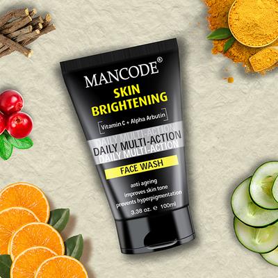 Mancode Skin Brightening Face Wash 100 ml - Face Wash & Cleansers