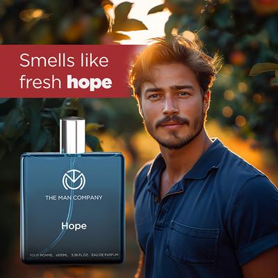 The Man Company Hope Perfume For Men - Premium Long-Lasting Eau De Parfum 100 ml - Men Perfumes (Edt/Edp)