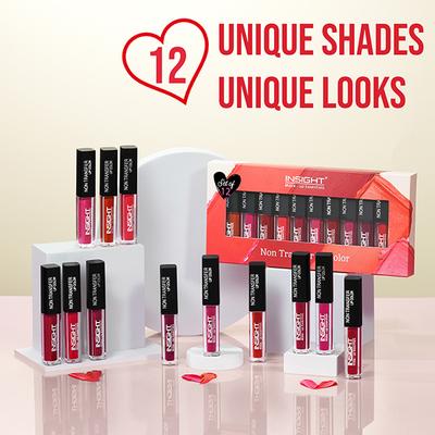 Insight Cosmetics Non Transfer Lipcolor 12's - Liquid Lipsticks