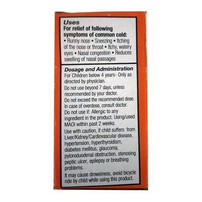 T Minic Orange Flavour Oral Drops 15ml - Cough And Cold-Cou