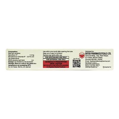 GANCIGEL Eye Ointment 5gm - Eye Infections-Eaa