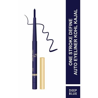 Half N Half One Stroke Defining Auto Eyeliner Kohl Kajal, Deep Blue 0.3 gm - Kajal & Kohls