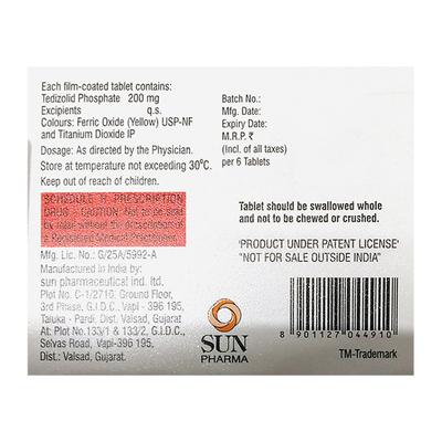 STARIZO 200 Tablet 6's - Bacterial Infections-OAB