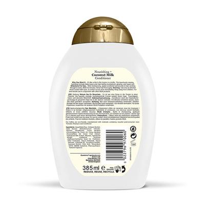 Ogx Nourishing Coconut Milk Conditioner 385 Ml - Conditioners