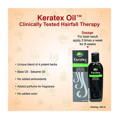 Dabur Keratex Hair Oil 100 ml - Hair Oils