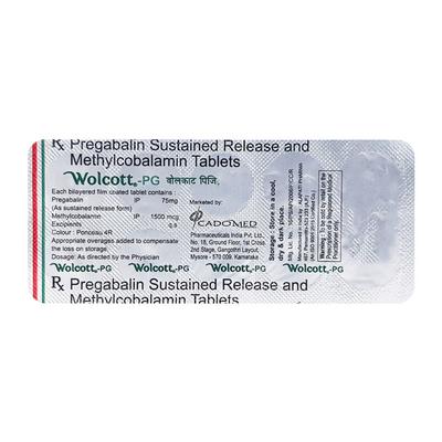 WOLCOTT PG Tablet 10's - Neuropathic Pain-Dru