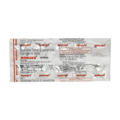 Monlevo Tablet 10'S - Allergies-Ant