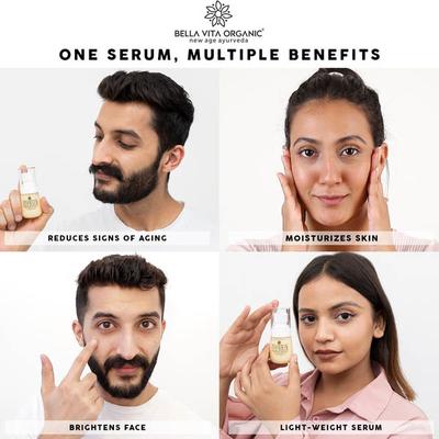 Bella Vita Organic 21 Again Anti Ageing & Skin Glow Face Serum 35 ml - Face Serum