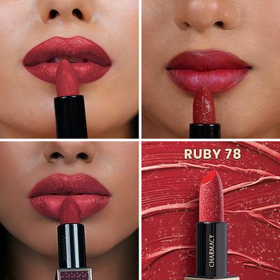 Charmacy Milano Diamond Rush - Ruby 78 3.8 gm - Lipsticks