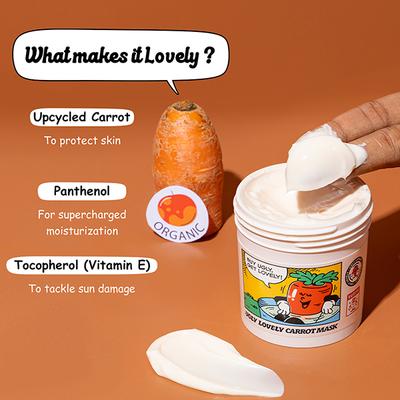 The Face Shop Ugly Lovely Carrot Sleeping Mask 100 ml - Masks & Peels