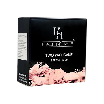 Half N Half 2 Way Compact Powder Cake SPF 20, EPS 20, Shade-A 24 gm - Compact Powder