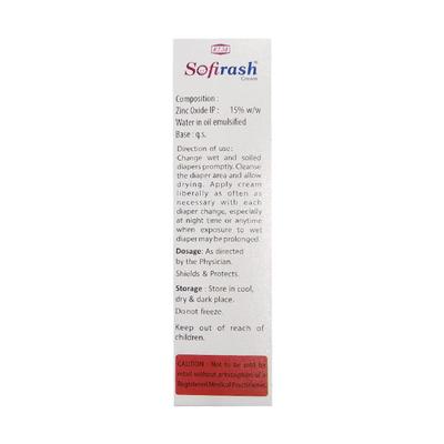 SOFIRASH Cream 30gm - Nappy Rash