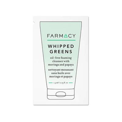 GWP Farmacy Beauty Whipped Greens Oil- Free Foaming Cleanser with Moringa and Papaya 1.5ml - Scrubs & Exfoliants