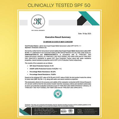 Lakme Sun Expert Spf 50 Ultra Matte Lotion 50 ml - Lotions & Creams