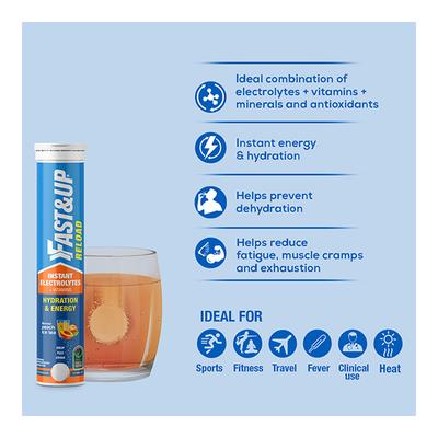 Fast&Up Reload Hydration & Energy Tablet - Peach Ice Tea 20's - Energy Drinks