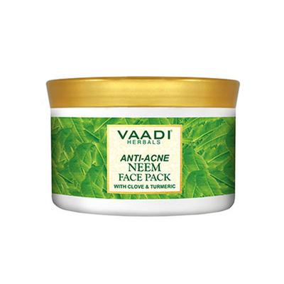 Anti Acne Neem Face Pack With Clove And Turmeric 600 gm - Face Packs