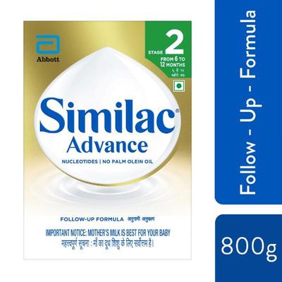 Similac Advance Follow Up Formula Stage 2 Powder (6 to 12 months) Refill Pack 800 g - Baby And Infant Supplements
