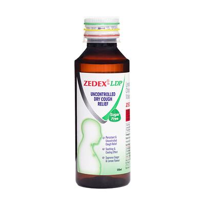 ZEDEX LDP SUGAR FREE Syrup 120ml - Cough And Cold-Cou