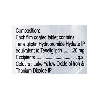 TENDIA 20mg Tablet 15's - Diabetes-Ant