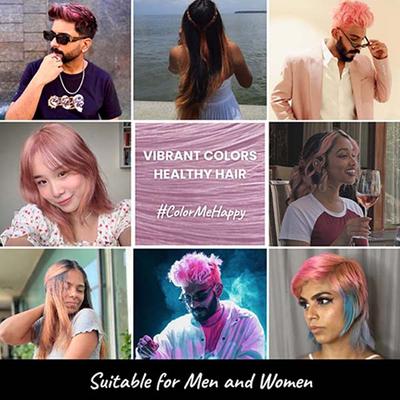 2.Oh! Semi Permanent Hair Color - Pastel Pink 100 ml - Crème
